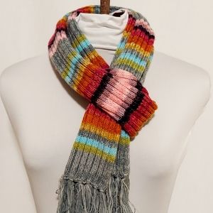 Ladies Multi-Colored Scarf